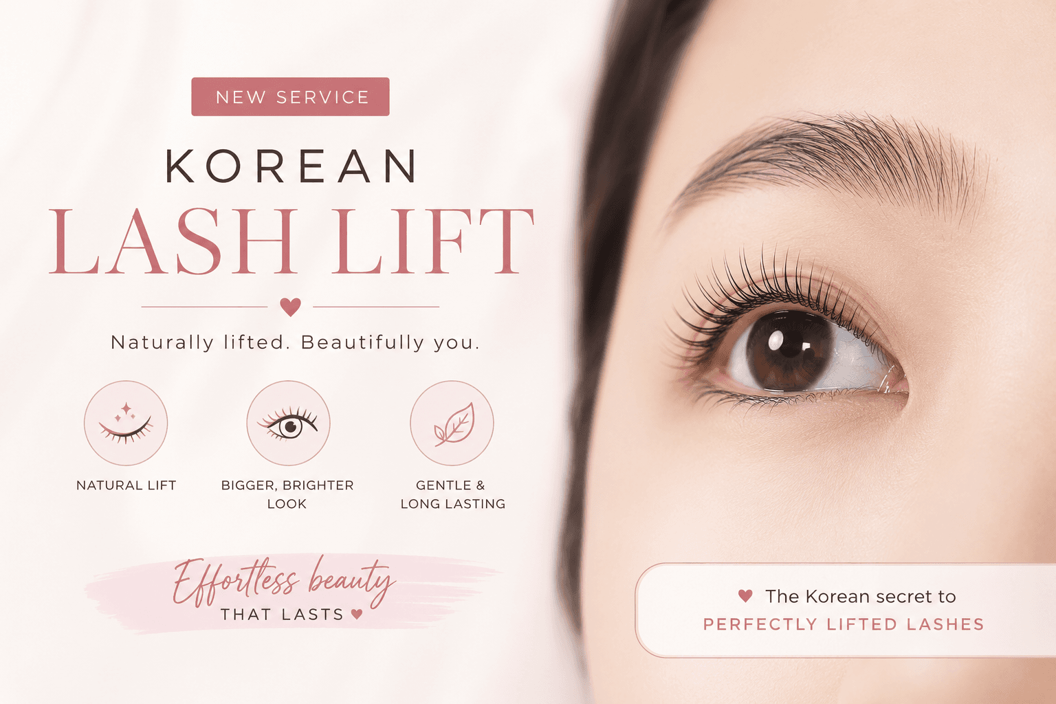 New Korean Lash Lift
